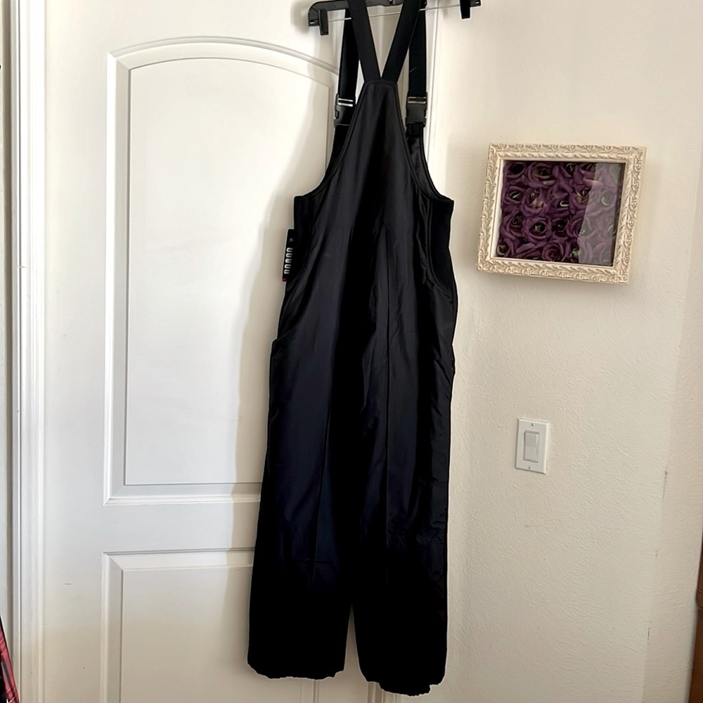 Sport Essentials / Snow Bibs / Black~New With Tag - Picture 2 of 10